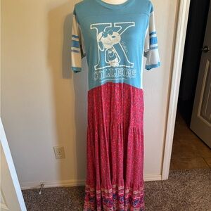 Custom Made Snoopy Graphic T Shirt Dress